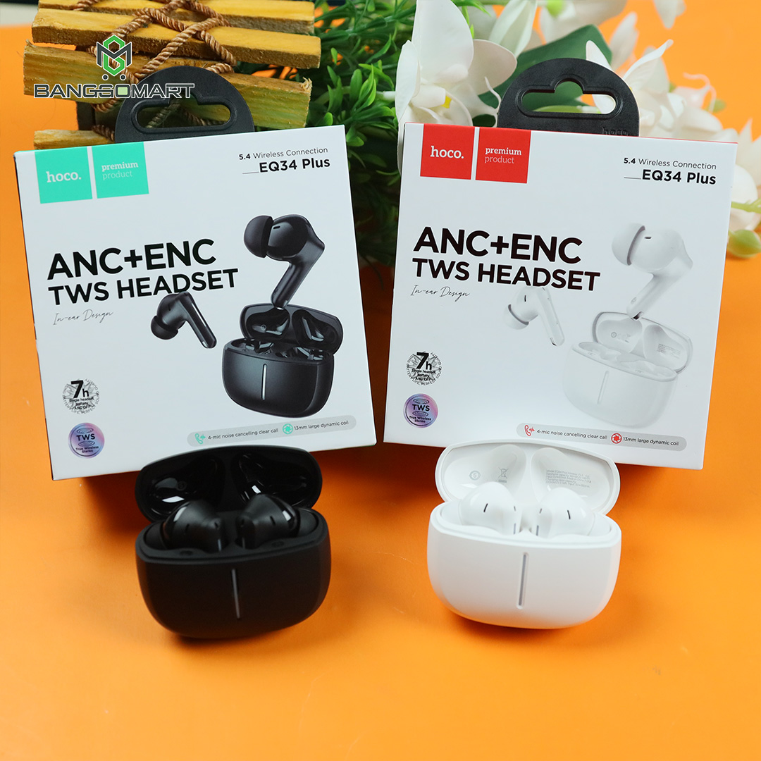 HOCO EQ34 Plus Wireless Headphones